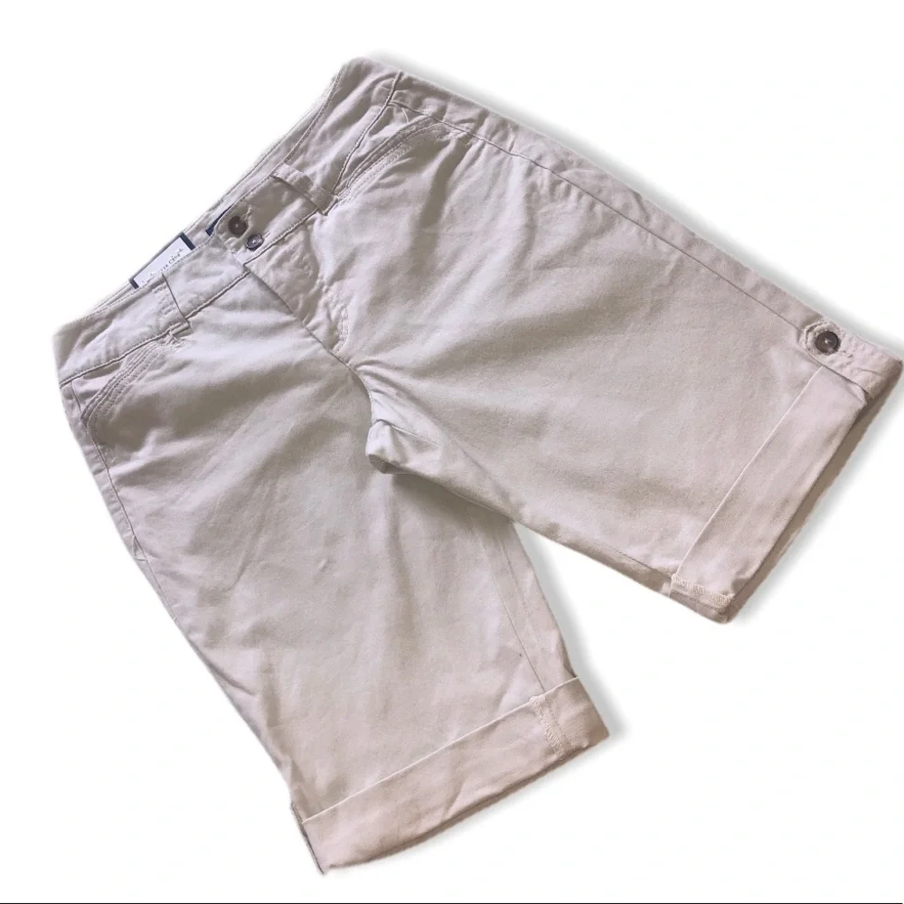 Charter Club Tummy Control Chino Shorts - Picture 5 of 8